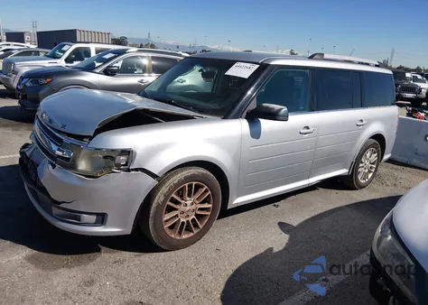 2014 Ford Flex Sel from USA, damaged, VIN 2FMGK5C8XEBD07698